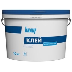 Изображение товара Клей для стеклообоев и стеклохолста Knauf готовый 50 кв.м 10 кг