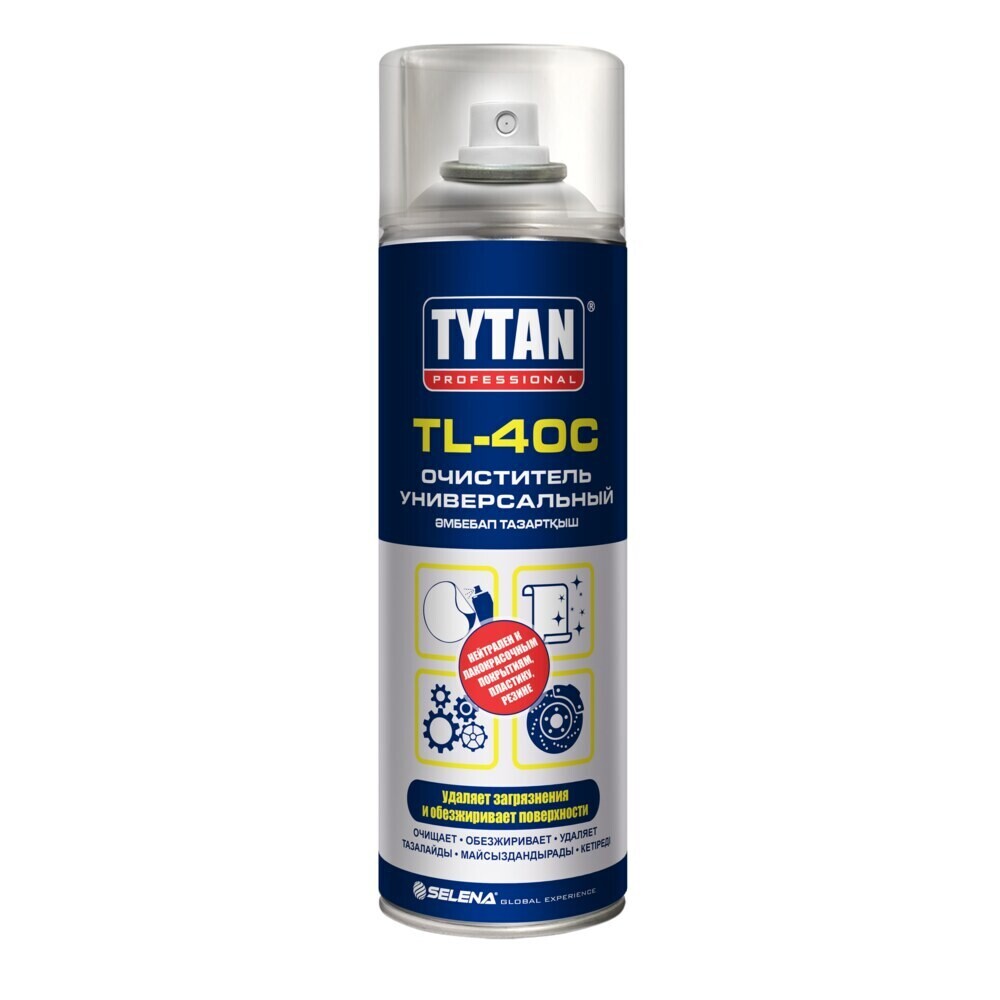 

Очиститель универсальный Tytan Professional аэрозольный 0,4 л
