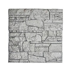 Искусственный камень ЕвроЛит Венеция темно-серый (24 шт.=1 кв.м) - фото 1