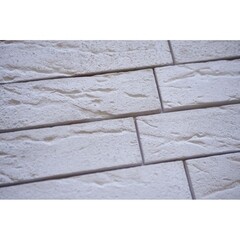 Искусственный камень ЕвроЛит Немецкий кирпич белый (70 шт.=1 кв.м) - фото 2