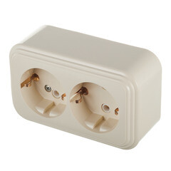 Розетка Svet накладная бежевая (0215-00481) - фото 4