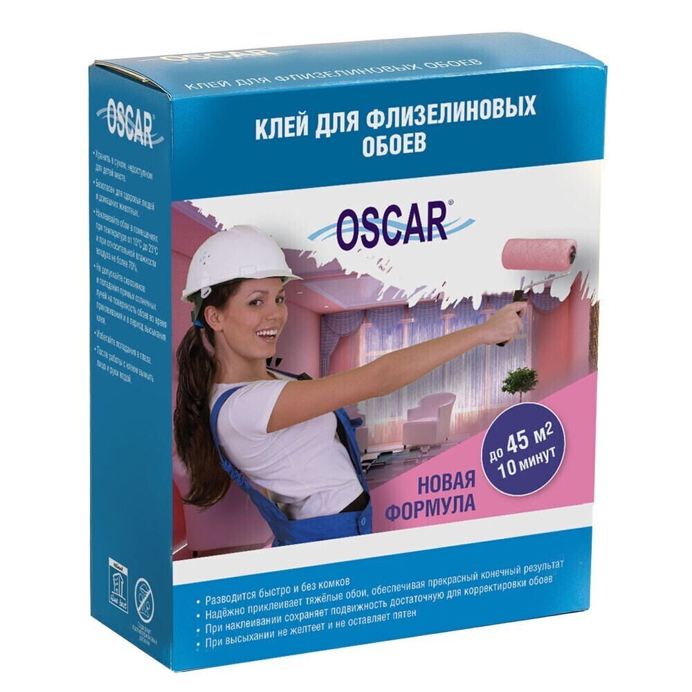 

Клей для флизелиновых обоев Oscar 250 г