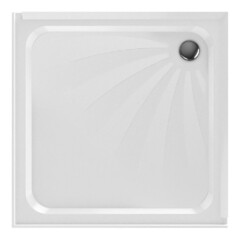 Поддон Alex Baitler акриловый 100х100х17 см квадрат белый низкий (AB10017H-2) - фото 5