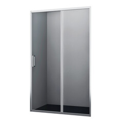 Изображение товара Душевая дверь WasserKraft Main стекло прозрачное 120х200 см профиль хром 6 мм раздвижная (41S05)