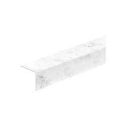 Изображение товара Уголок ПВХ 20х20х2700 мм мрамор белый