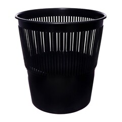 Корзина для мусора Calligrata Микс 10 л пластик черная - фото 1