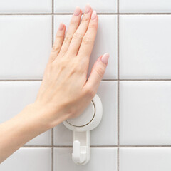 Крючок для ванной Master House Нодрил одинарный на присоске пластик белый (2 шт.) (75959) - фото 5