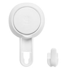 Крючок для ванной Master House Нодрил одинарный на присоске пластик белый (2 шт.) (75959) - фото 4