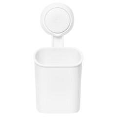 Изображение товара Стакан для ванной Master House Нодрил с держателем пластик белый (75966)