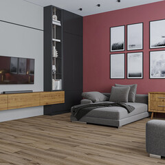 Плитка кварцвиниловая Alta Step Perfecto дуб классический замковая 2,6309 кв.м 5,3 мм с микрофаской с подложкой IXPE - фото 7