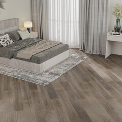 Плитка кварцвиниловая Alta Step Excelente дуб кантри замковая 2,6309 кв.м 5,3 мм с микрофаской с подложкой IXPE - фото 7