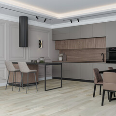 Плитка кварцвиниловая Alta Step Perfecto дуб дальневосточный замковая 2,6309 кв.м 5,3 мм с микрофаской с подложкой IXPE - фото 7