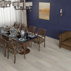 Плитка кварцвиниловая Alta Step Excelente дуб серебристый замковая 2,6309 кв.м 5,3 мм с микрофаской с подложкой IXPE - фото 2