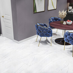 Плитка кварцвиниловая Alta Step Roca титаниум замковая 2,605 кв.м 4,3 мм с микрофаской - фото 7