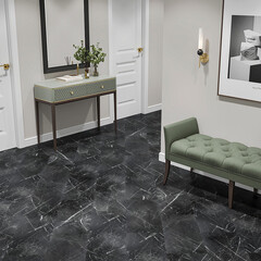 Плитка кварцвиниловая Alta Step Roca оникс замковая 2,605 кв.м 4,3 мм с микрофаской - фото 7