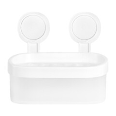 Держатель для туалетной бумаги Master House Нодрил с полкой пластик белый (75969) - фото 1