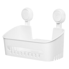 Полка для ванной Master House Нодрил 210х142х300 мм пластик белая (75963) - фото 3