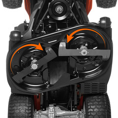 Райдер бензиновый Daewoo 840 мм 14 л.с. (DLT 84 H) - фото 14