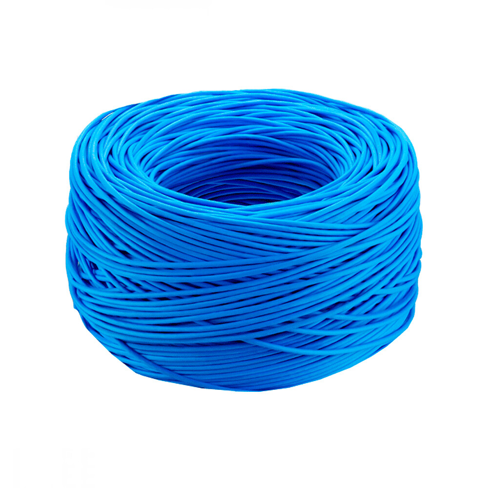 

Интернет-кабель (витая пара) UTP CAT6 4х2х0,57 мм Ripo Plus синий (305 м)
