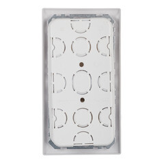 Блок выключателя с розеткой Svet SV1001 двухклавишный встраиваемый белый (SV1001-0003) - фото 4