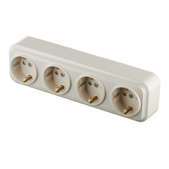 Розетка Svet накладная бежевая со шторками (SV1001-0012) - фото 3