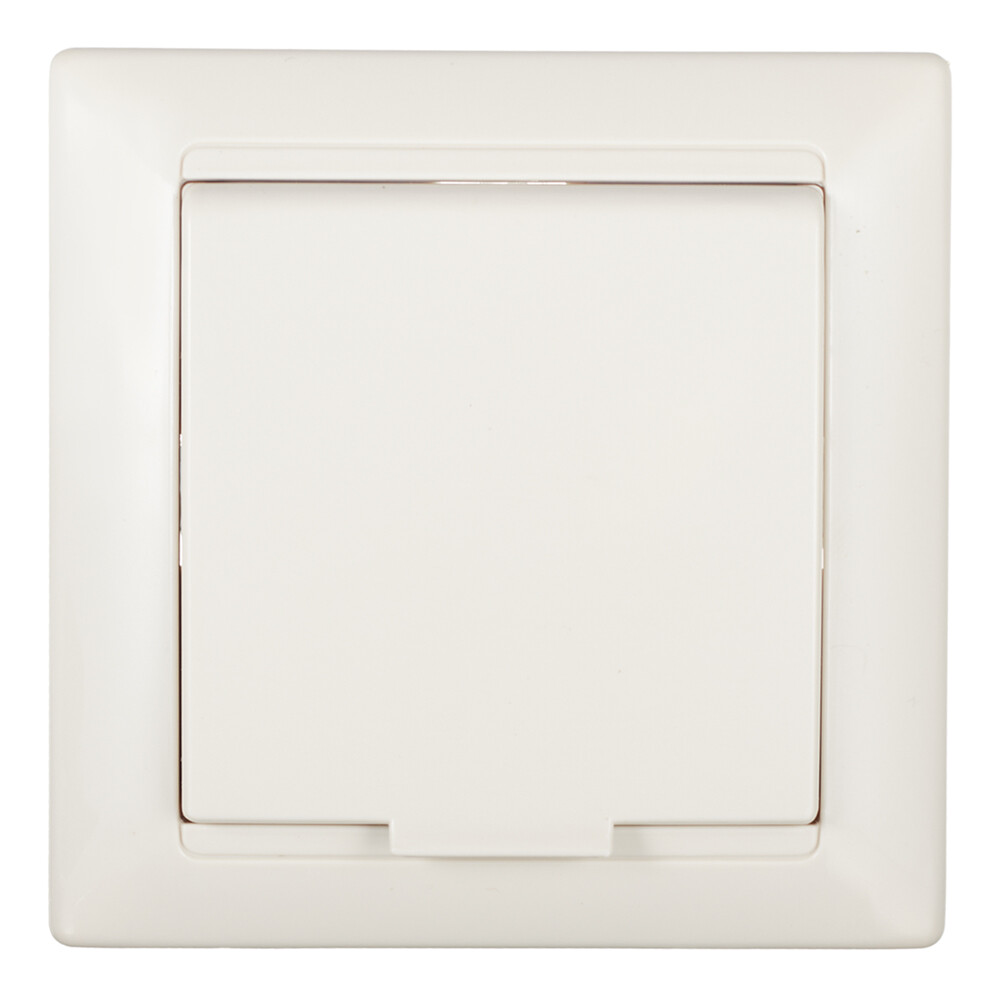 Изображение товара Розетка Svet встраиваемая бежевая со шторками с крышкой SV1001-0015