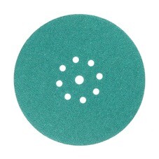 Диск шлифовальный КМ Green Film d225 мм P40 на липучку пленочная основа (3 шт.)