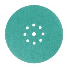 Диск шлифовальный КМ Green Film d225 мм P60 на липучку пленочная основа (3 шт.)