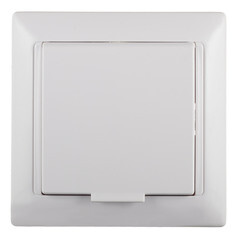 Изображение товара Розетка Svet встраиваемая белая со шторками с крышкой (SV1001-0014)