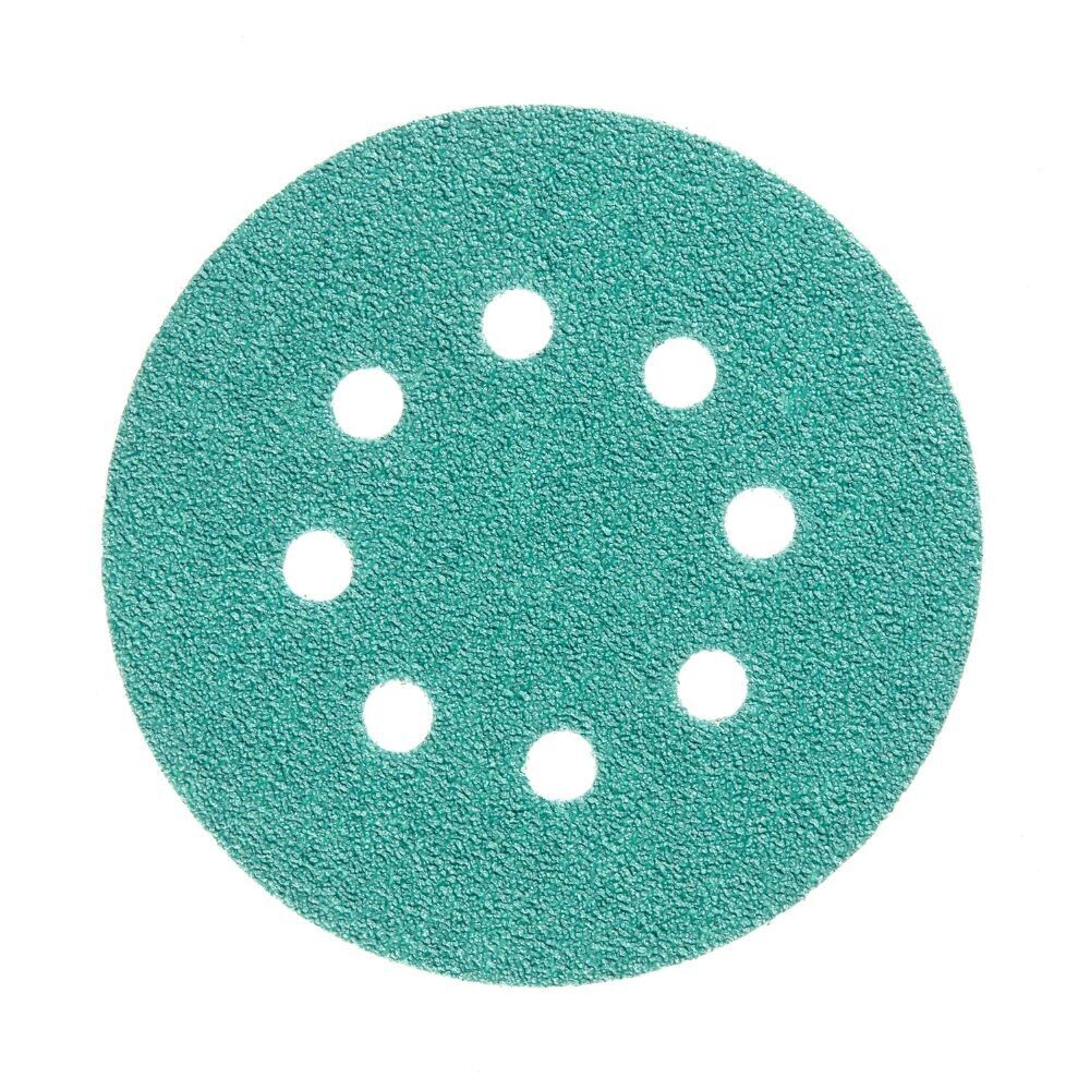 Изображение товара Диск шлифовальный КМ Green Film d125 мм P40 на липучке набор 5 шт