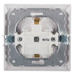 Розетка Svet встраиваемая белая со шторками с крышкой (SV1001-0014) - фото 4