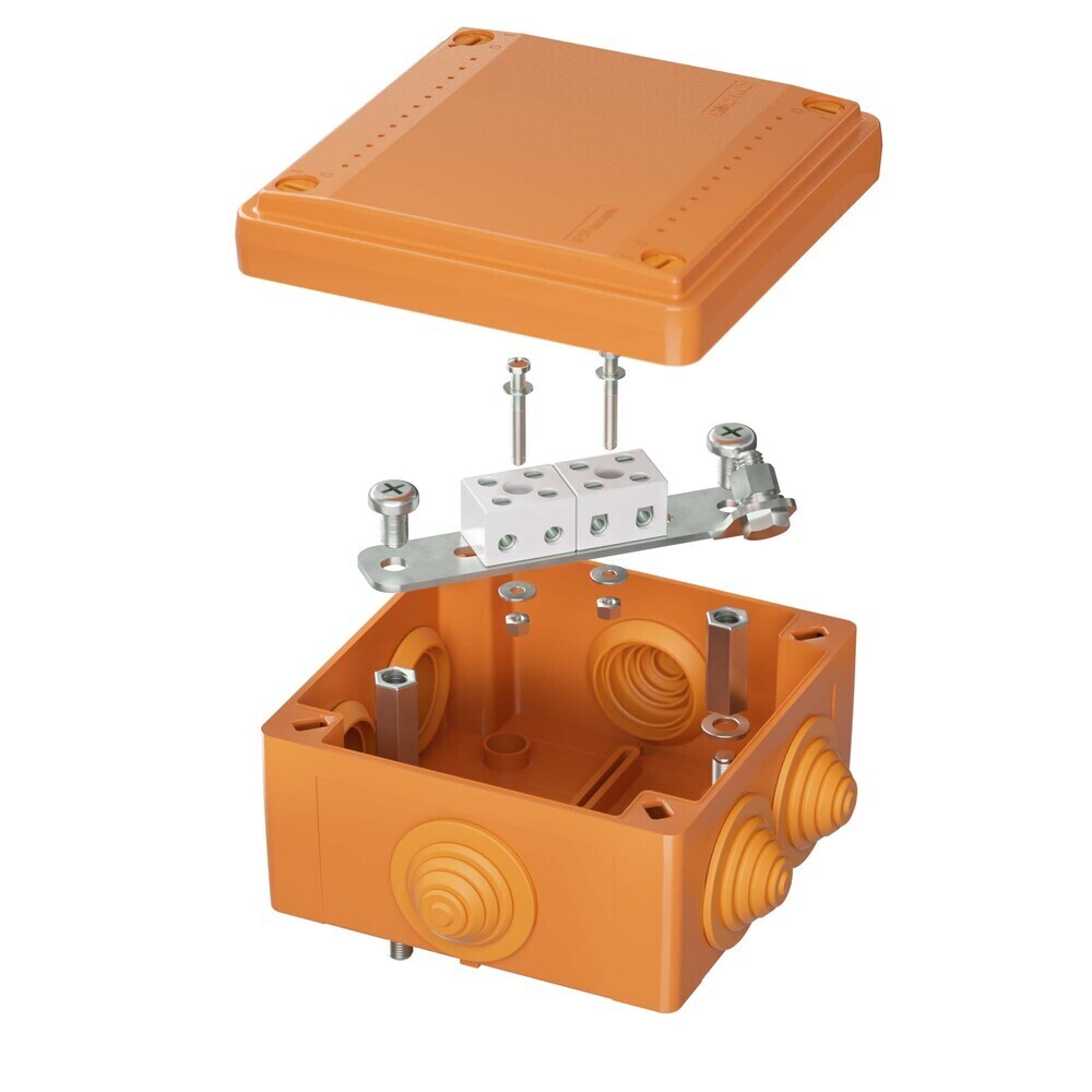 

Коробка распределительная 100х100х50 мм IP55 DKC (FSB11404), Оранжевый