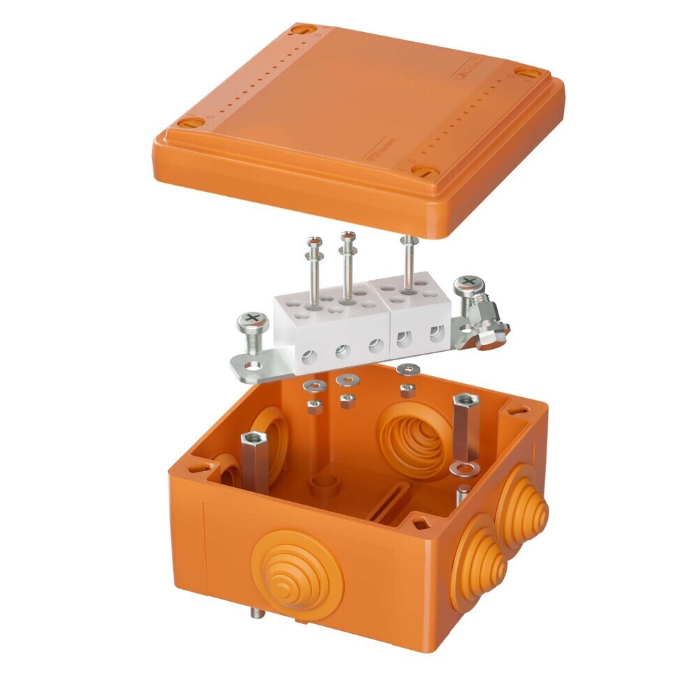 

Коробка распределительная 100х100х50 мм IP55 DKC (FSB11510), Оранжевый