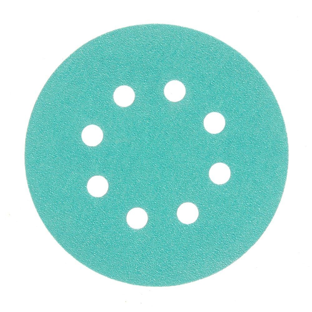 Изображение товара Диск шлифовальный КМ Green Film 125 мм P120 на липучке (5 шт.)