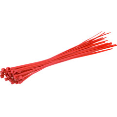 Изображение товара Стяжка кабельная Duwi 250x3,6 мм нейлоновая красная (25 шт.) (30238 4)