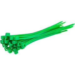 Изображение товара Стяжка кабельная Duwi 80x2,5 мм нейлоновая зеленая (25 шт.) (30216 2)