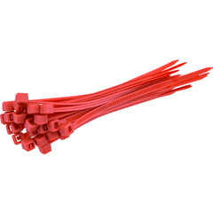 Изображение товара Стяжка кабельная Duwi 80x2,5 мм нейлоновая красная (25 шт.) (30214 8)
