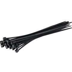 Изображение товара Стяжка кабельная Duwi 80x2,5 мм нейлоновая черная (25 шт.) (30213 1)