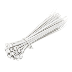 Стяжка кабельная Duwi 100x2,5 мм нейлоновая белая (100 шт.) (30255 1)