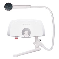 Водонагреватель проточный Royal Thermo Smartfix TS (6,5 kW) душ и кран электрический 6,5 кВт вертикальный