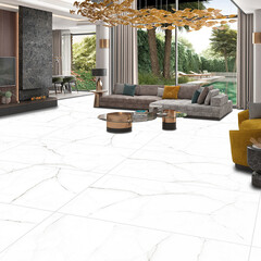 Керамогранит Lavelly Onyx Nebbia 1 серый матовый 1600х800х9 мм (2 шт.=2,56 кв.м) - фото 2