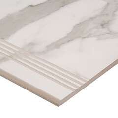 Керамогранит ступень Estima Melody MO101 белый 1200х300х10 мм - фото 4