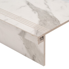 Керамогранит ступень с подступенком Estima Melody MO101 белый 1200х330х10 мм - фото 4