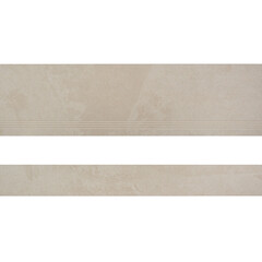 Изображение товара Керамогранит ступень с подступенком Estima Terra TE01 бежевый неполированный 1200х330х10 мм