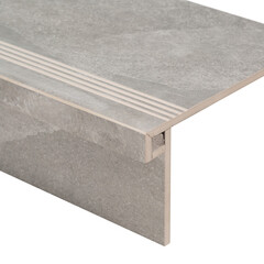 Керамогранит ступень с подступенком Estima Terra TE02 серый неполированный 1200х330х10 мм - фото 5