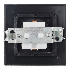 Розетка с рамкой Lavelly Antico RS16-133-S скрытая установка серебро с заземлением - фото 3