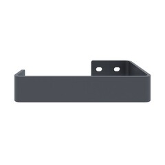 Держатель для туалетной бумаги Ulitka Skandi металл черный (74104428) - фото 1