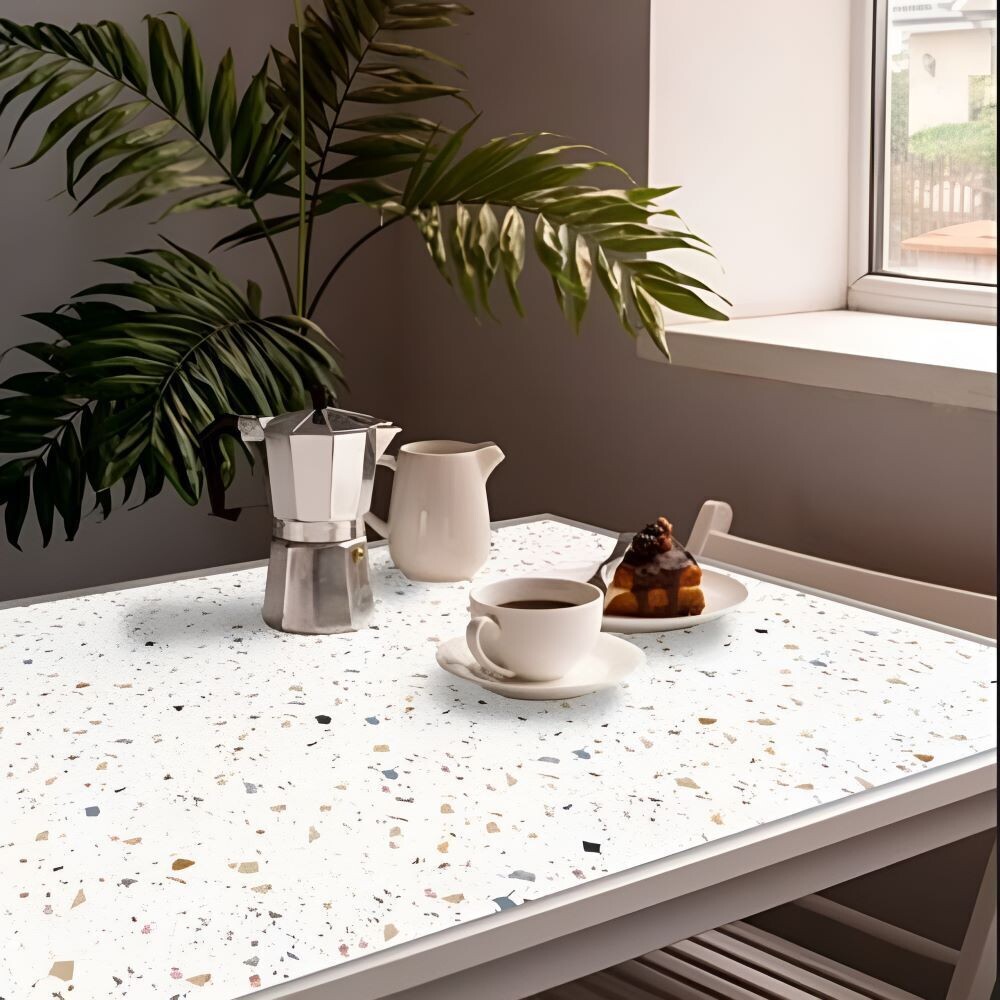 Изображение товара Скатерть ПВХ 60х90 см Азурит разноцветная для защиты стола