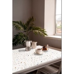 Скатерть ПВХ 60х90 см Азурит разноцветная - фото 2