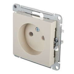 Розетка Systeme Electric AtlasDesign встраиваемая бежевая (ATN000241) - фото 2